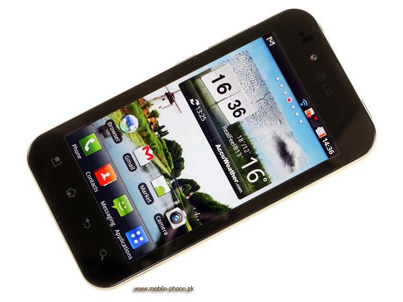 mobile pic of LG Optimus Black