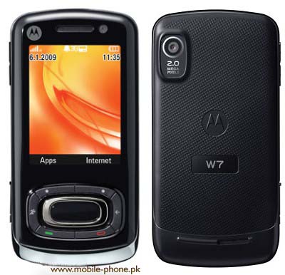Motorola W7 Active Edition Pictures