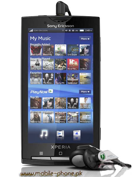 xperia wallpaper x10. Sony Ericsson XPERIA X10