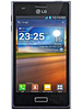 LG Optimus L5 E610 Android 4.0 (Ice Cream Sandwich) smartphone 800 MHz Cortex-A5, 4 GB (2.5 GB user available), 512 MB RAM, 2G, 3G, 2012, February. Released 2012, June, Features 480 x 320, 4.0 Inches, Touchscreen, 5 MP camera, No front camera, bluetooth, usb, gprs, edge, wlan, nfc, Accelerometer, proximity, compass.