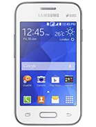 Samsung Galaxy Young 2 Dual Sim, Android 4.4.2 (KitKat) smartphone 1.0 GHz Cortex-A7, 4 GB, 512 MB RAM, 2G, 3G, 2014, June, Features 480 x 320, 3.5 Inches, Touchscreen, 3.15 MP camera, No front camera, bluetooth, usb, gprs, edge, wlan, Accelerometer.