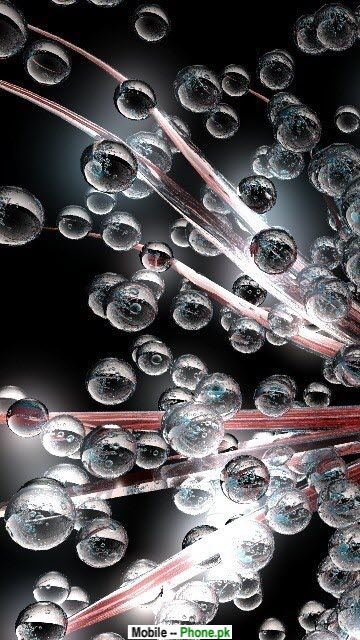 3D water bubbles Wallpapers Mobile Pics