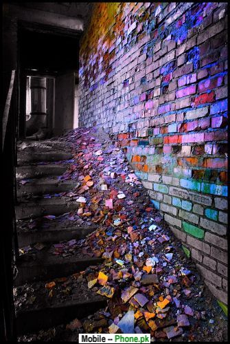 colored walls wallpapers mobile