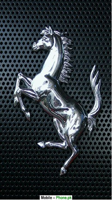 Ferrari horse logo Wallpaper for Mobile