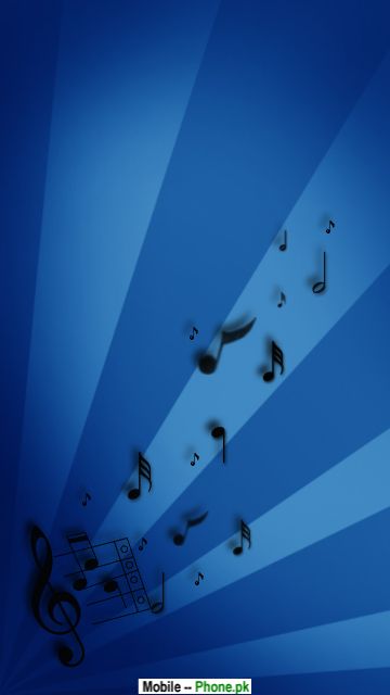 Music notes Wallpaper for Mobile