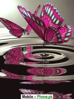 Pink Wallpaper on Pink Butterfly Wallpaper Nature Mobile Wallpaper Jpg