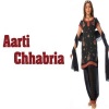 Aarti Chabria In Black Shalwaar Kameez Bollywood 400x300