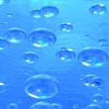 Blue water bubble 3D Graphics 320x480