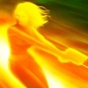 fire girl Pic 3D Graphics 176x220