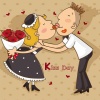 kiss day Holiday 320x480