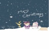merry christmas little cartoon Holiday 320x480