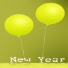 new year balloon Holiday 320x480