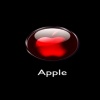Red Apple window logo Computers 320x480
