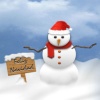 snowman background Holiday 320x480