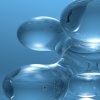 Water Bubble 3D Graphics 320x480
