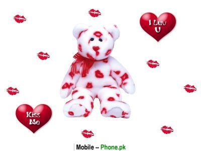 mobile wallpapers of teddy bears. Teddy Bear Love Heart Wallpaper for Mobile