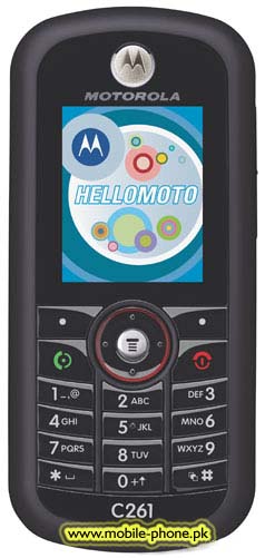 Motorola C261 Pictures