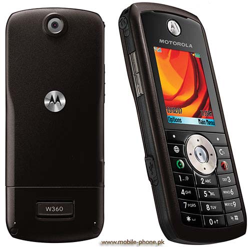 Motorola W360 Pictures