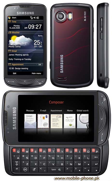 Samsung B7610 OmniaPRO Pictures