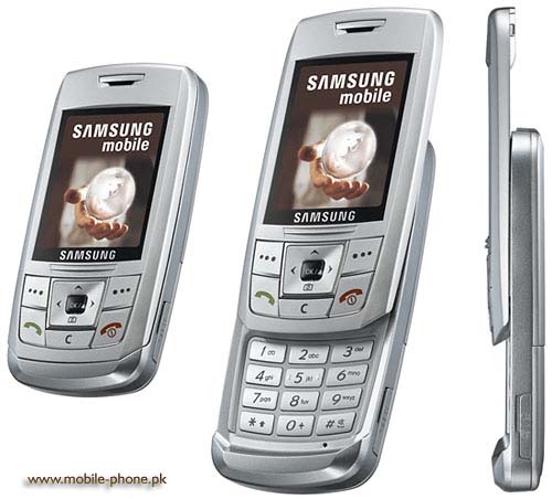 Samsung E250 Pictures