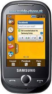 Samsung S3653 Corby Price in Pakistan