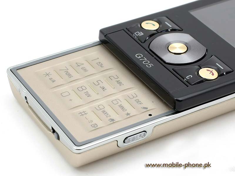 Sony Ericsson G705 Pictures