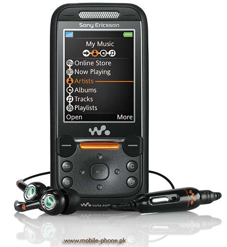 Sony Ericsson W830 Pictures