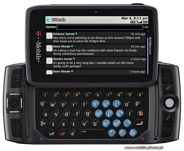 T-Mobile Sidekick LX 2009 Pictures