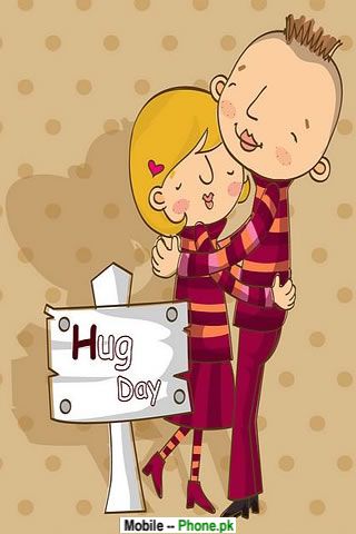 hug_day_holiday_mobile_wallpaper.jpg