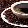 Black Coffee with beans HD 360x640