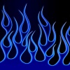 blue flame HD 360x640