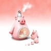 Cute Pig 3D Graphics 320x240