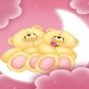 Cute Yellow Bear Couple Animals 176x220