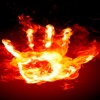 fire hand HD 360x640