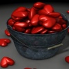love heart 3D Graphics 240x320