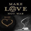 MAke Love not war Holiday 176x220