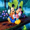 Mickey and Minnie Mouse 320x240 320x240